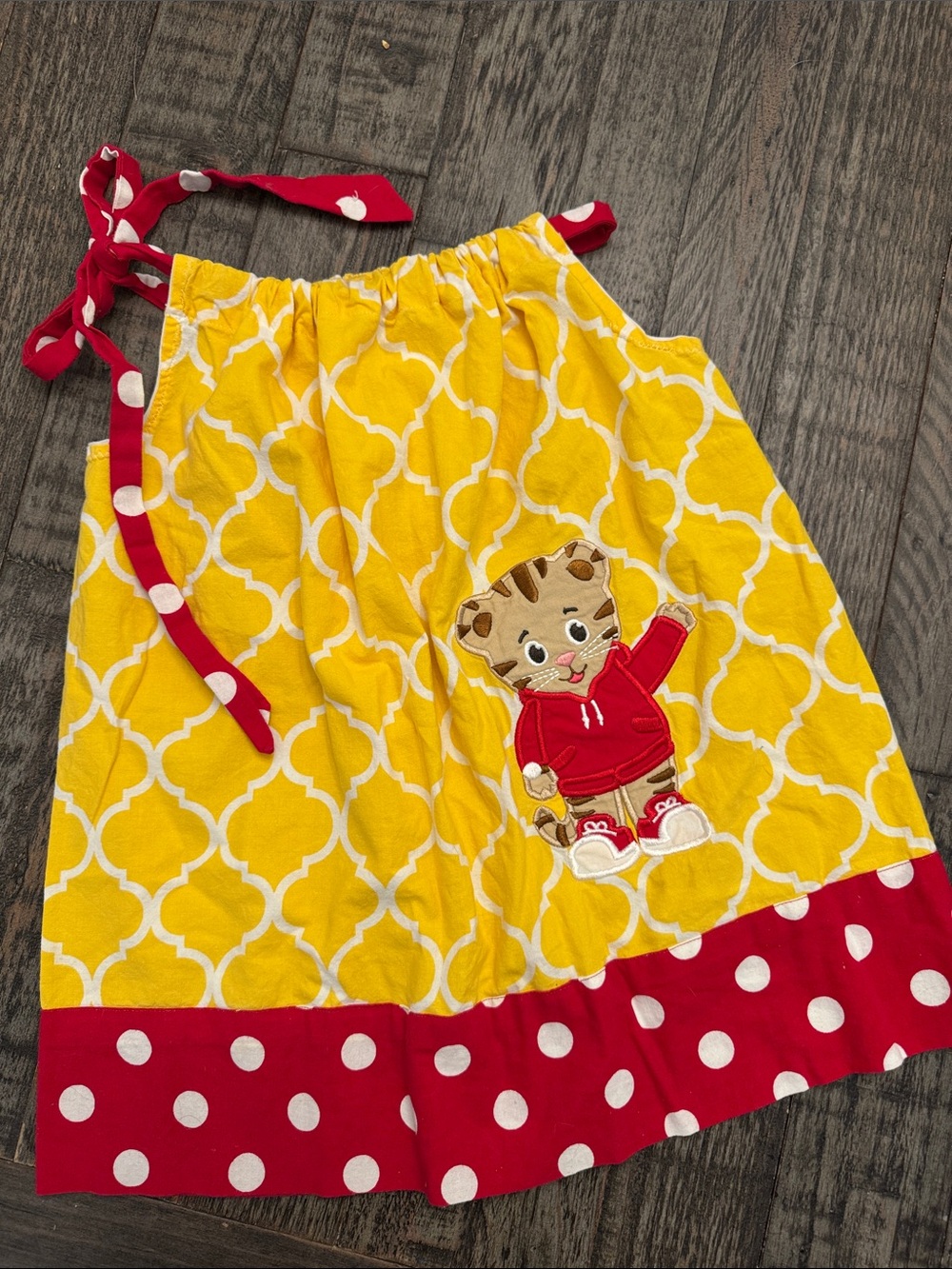 Toddler Girl Daniel Tiger Pillowcase Dress